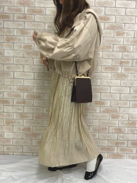「apres jour（アプレジュール）のアイテム（ブルゾン）」を使った、apres_jourさん（レディース・158cm）の春コーディネート