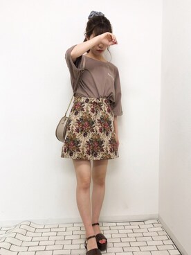 「アプレジュール」｜「アイテム（サンダル）」を使った、apres_jourさん（レディース・158cm）の夏コーディネート