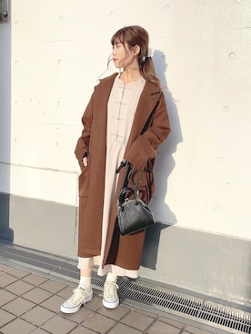 「apres jour（アプレジュール）のアイテム（ジャケット/アウター）」を使った、apres_jourさん（レディース・158cm）の秋コーディネート