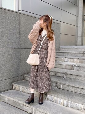 apres_jourさん（レディース・158cm）の冬コーディネート