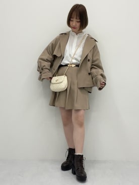 「apres jour（アプレジュール）のアイテム（ジャケット/アウター）」を使った、apres_jourさん（レディース・158cm）の冬コーディネート