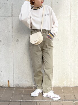 「apres jour（アプレジュール）のアイテム（スウェット）」を使った、apres_jourさん（レディース・158cm）の冬コーディネート