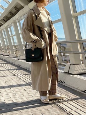 「apres jour（アプレジュール）のアイテム（ジャケット/アウター）」を使った、apres_jourさん（レディース・158cm）の冬コーディネート