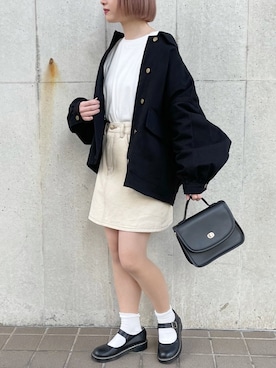 「apres jour（アプレジュール）のアイテム（ジャケット/アウター）」を使った、apres_jourさん（レディース・153cm）の冬コーディネート