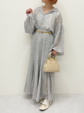 「apres jour（アプレジュール）のアイテム（バレエシューズ）」を使った、apres_jourさん（レディース・153cm）の春コーディネート