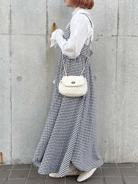 「apres jour（アプレジュール）のアイテム（バレエシューズ）」を使った、apres_jourさん（レディース・153cm）の春コーディネート