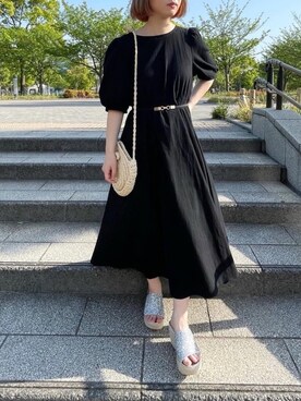 「apres jour（アプレジュール）のアイテム（サンダル）」を使った、apres_jourさん（レディース・153cm）の春コーディネート