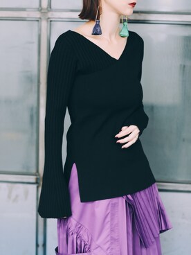 荻原桃子さん（レディース・161cm）の冬コーディネート