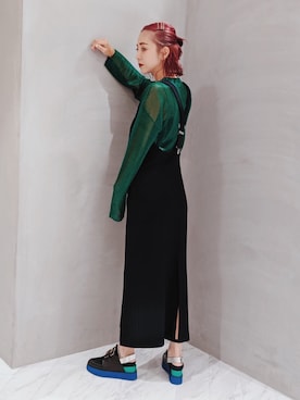 荻原桃子さん（レディース・161cm）の夏コーディネート