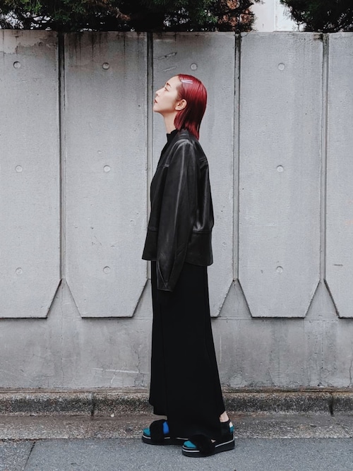 【UN3D. 】アンスリード SHOULDER OPEN KNIT OP 黒 UN3D.（アンスリード）の「SHOULDER OPEN KNIT OP（ワンピース）」 - WEAR