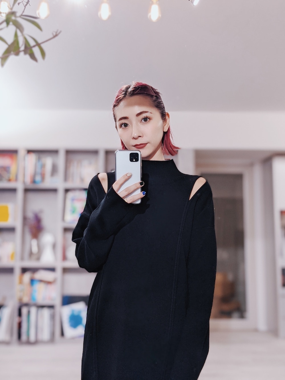 UN3D.（アンスリード）の「SHOULDER OPEN KNIT OP（ワンピース）」 - WEAR