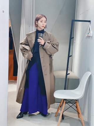 UN3D.（アンスリード）の「コクーントレンチコート（トレンチコート