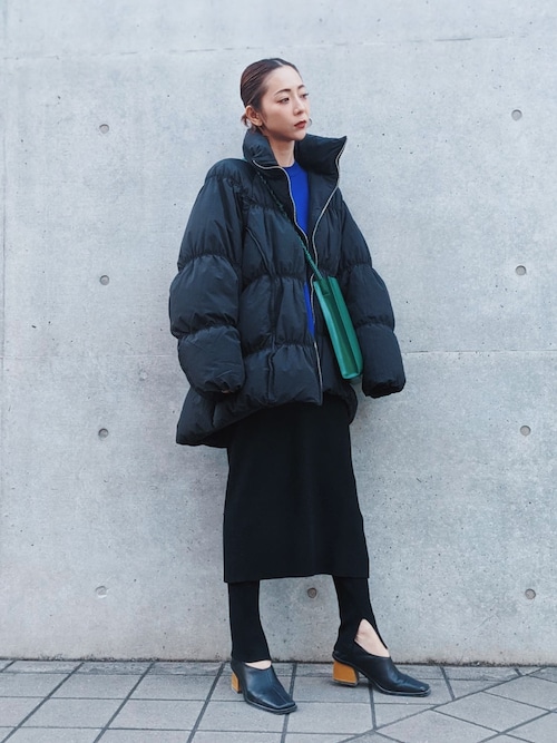 美品　UN3D.アンスリードレイヤードニットパンツ UN3D.（アンスリード）の「レイヤードニットパンツ（その他