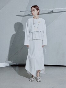 UN3D.（アンスリード）の「シャツドッキングスカート（スカート）」 - WEAR