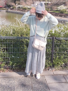 ゆいかさん(レディース・152cm)の春コーディネート