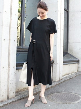 「Noble（ノーブル）のアイテム（アクセサリー）」を使った、chikaさん（レディース・165cm）の春コーディネート