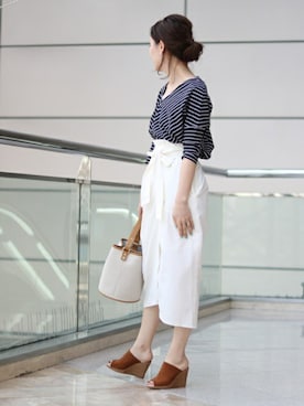 chikaさん（レディース・165cm）の春コーディネート