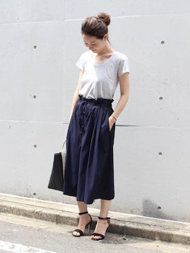 「Noble（ノーブル）のアイテム（アクセサリー）」を使った、chikaさん（レディース・165cm）の夏コーディネート