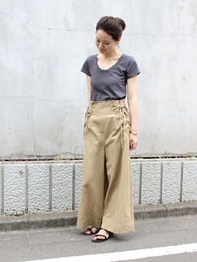 chikaさん（レディース・165cm）の夏コーディネート