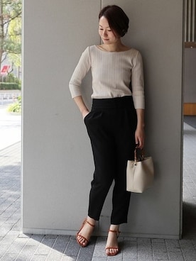 chikaさん（レディース・165cm）の春コーディネート