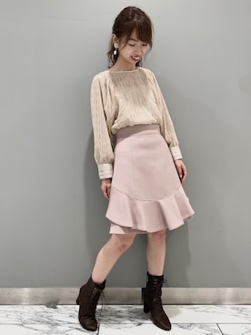 JILL STUART（ジルスチュアート）の「アレックス裾フリル