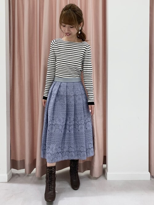 Tomoko Jillstuart Officialスタッフコーデ Jillstuartのスカートを使ったコーディネート Wear