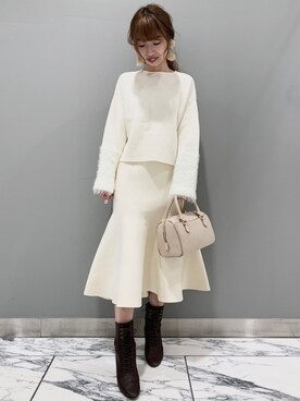 tomokoさん（レディース・155cm）の冬コーディネート