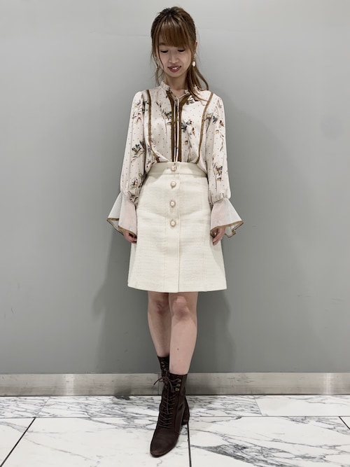 Tomoko Jillstuart Officialスタッフコーデ Jillstuartのスカートを使ったコーディネート Wear