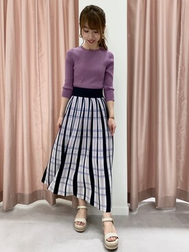 tomokoさん（レディース・155cm）の春コーディネート