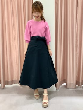 tomokoさん（レディース・155cm）の春コーディネート