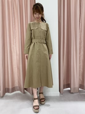 tomokoさん（レディース・155cm）の春コーディネート