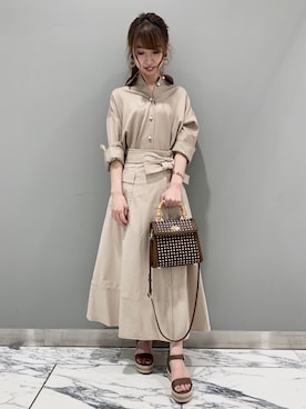 tomokoさん（レディース・155cm）の春コーディネート