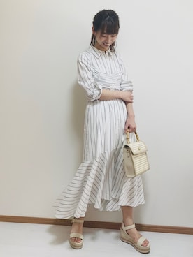 tomokoさん（レディース・155cm）の春コーディネート