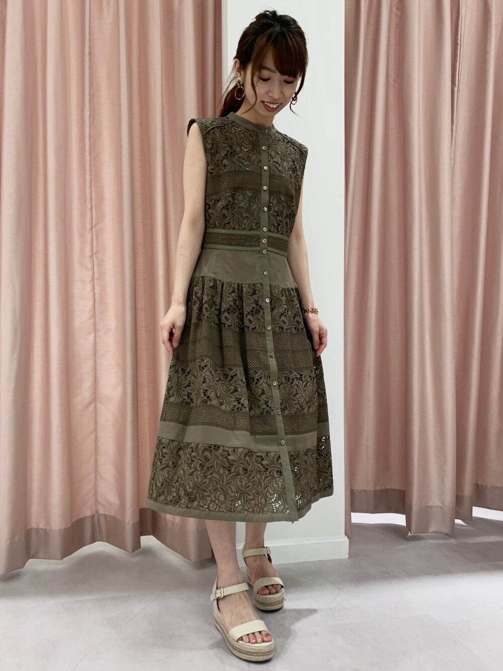 JILL STUART（ジルスチュアート）の「《Endy ROBE》ビアンカワンピース