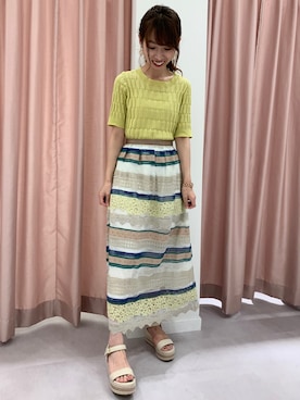 tomokoさん（レディース・155cm）の夏コーディネート