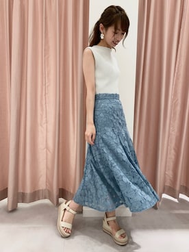 tomokoさん（レディース・155cm）の夏コーディネート