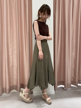 tomokoさん（レディース・155cm）の夏コーディネート