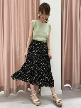 tomokoさん（レディース・155cm）の夏コーディネート