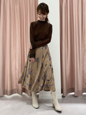 tomokoさん（レディース・155cm）の秋コーディネート