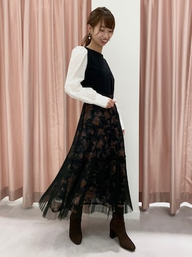 tomokoさん（レディース・155cm）の秋コーディネート