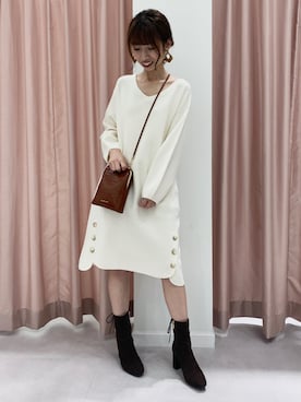 tomokoさん（レディース・155cm）の秋コーディネート