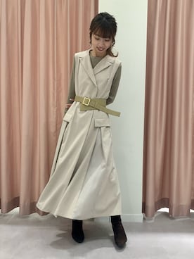 tomokoさん（レディース・155cm）の冬コーディネート