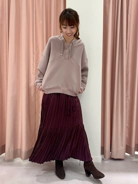 tomokoさん（レディース・155cm）の冬コーディネート