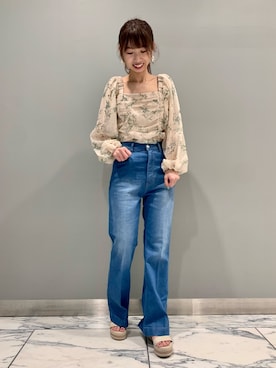 「JILL STUART（ジルスチュアート）のアイテム」を使った、tomokoさん（レディース・155cm）の春コーディネート
