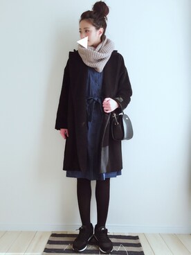 haru さん（レディース・161cm）の冬コーディネート