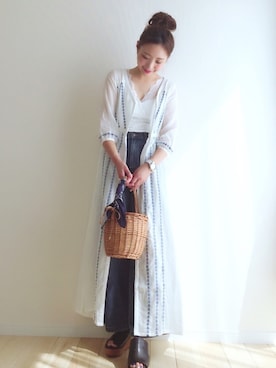 haru さん（レディース・161cm）の夏コーディネート