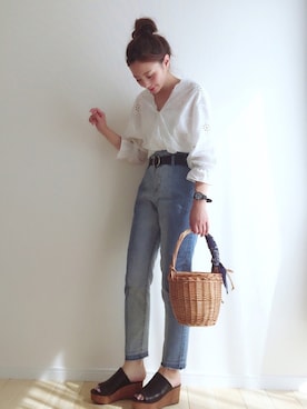haru さん（レディース・161cm）の夏コーディネート