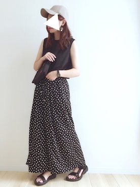 ドットパンツ」の人気ファッションコーディネート（季節：6月〜8月