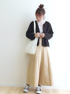 「panasea（パナシア）のアイテム」を使った、haru さん（レディース・161cm）の春コーディネート