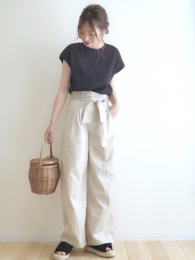 haru さん（レディース・161cm）の夏コーディネート